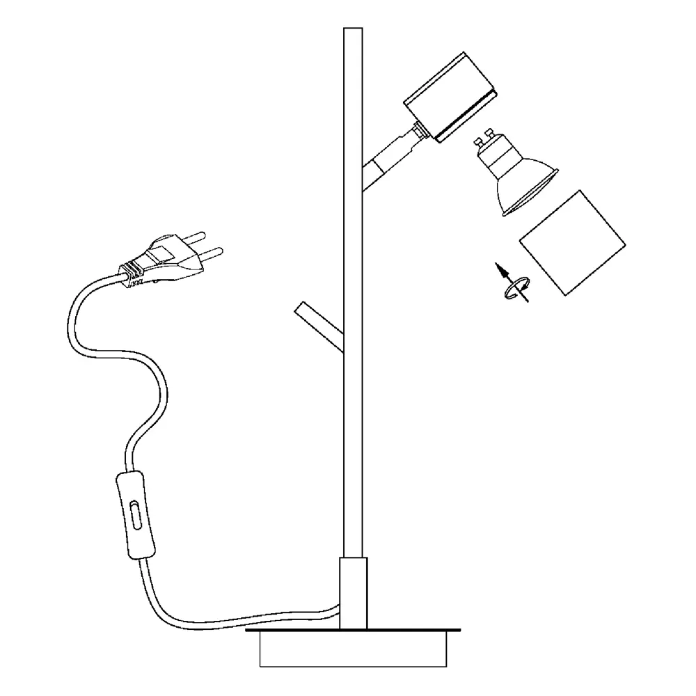 Настольная лампа Freya Enzo — элегантное черное освещение для интерьера 88241780 STLM-0935602 - Вид №11