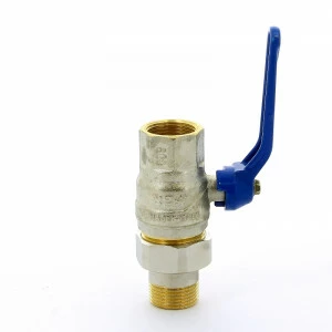 Кран шаровой НВ с разъемным соединением EVOLUTION рычаг F.I.V. 3/4"