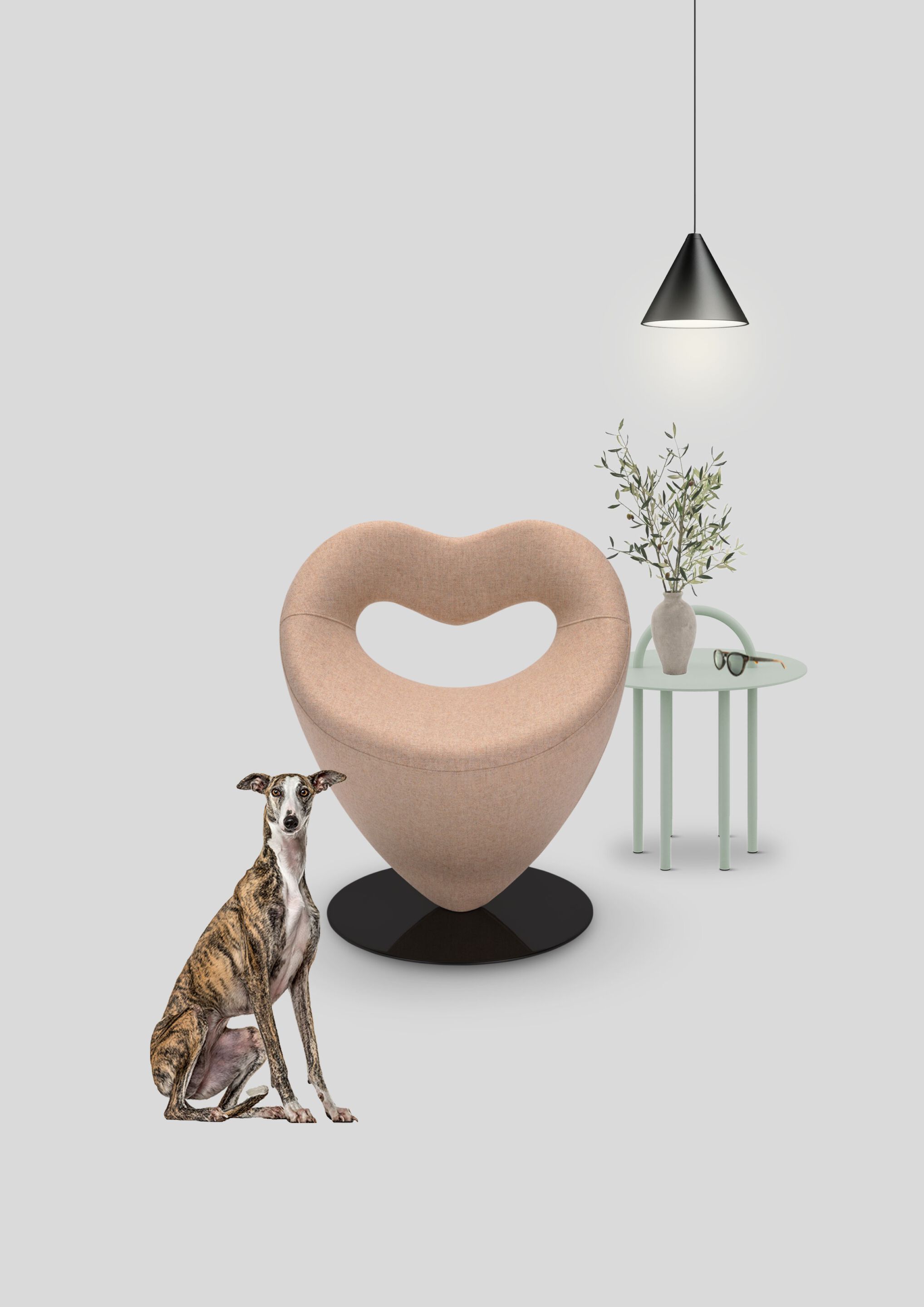 Ткань поворотный стул Adrenalina Lov ARCH-00076028 - Вид №1