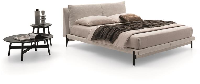 Ditre Italia Кровать из ткани с мягким изголовьем Kim sun-id-1498232 - Вид №1