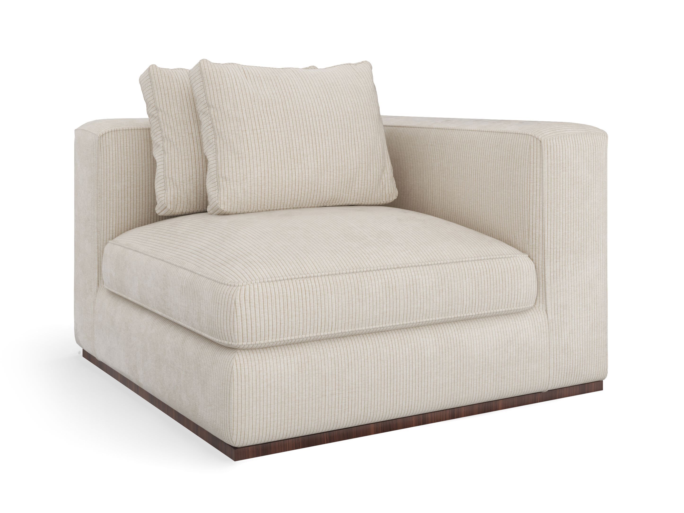 Тканевое угловое кресло Caracole BELLO ARCH-00134320 - Вид №6