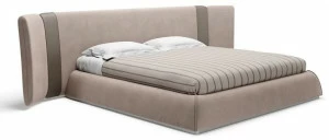 SM Living Couture Двуспальная кровать из бархата с мягким изголовьем Diamond 08/08b