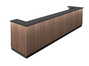 Деревянная барная стойка