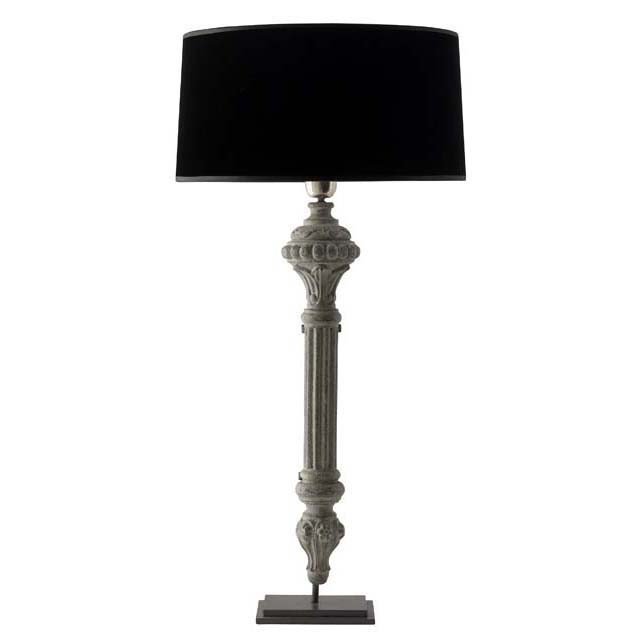 Настольная лампа Beaubourg от Eichholtz 105973 EICHHOLTZ КЛАССИЧЕСКИЕ 062074 Серебро;черный  - Вид №1