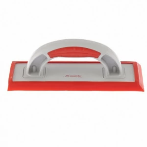 Терка пластмассовая MATRIX для эпоксидной затирки сменное резиновое покрытие 250x95мм двухкомпонентная ручка