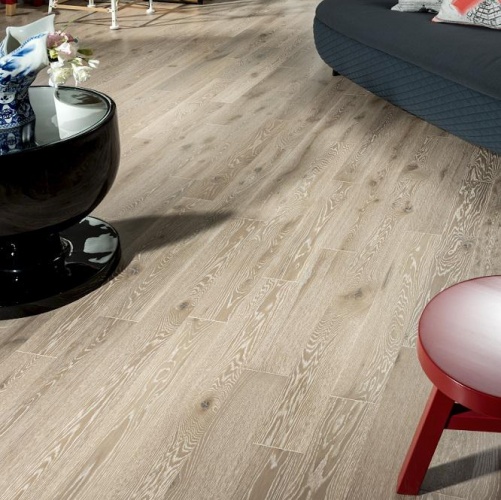 Массивная доска Coswick Вековые традиции Серый Кашемир Дуб Рустик (Гладкая) 300…1845х127 мм 11034251 - Вид №1