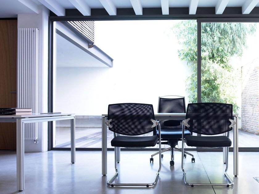 Ares Line Кресло для конференций из ткани с подлокотниками Eura family sun-id-1431377 - Вид №6