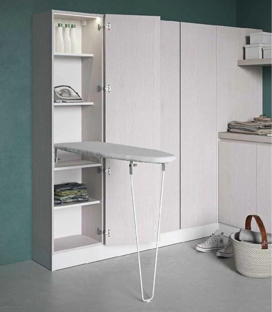 Birex Модульный шкаф для стирки с гладильной доской Idrobox sun-id-1500287 - Вид №1