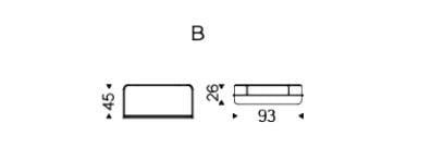 Стальная и стеклянная полка Cattelan italia TRESOR ARCH-00078884 - Вид №2