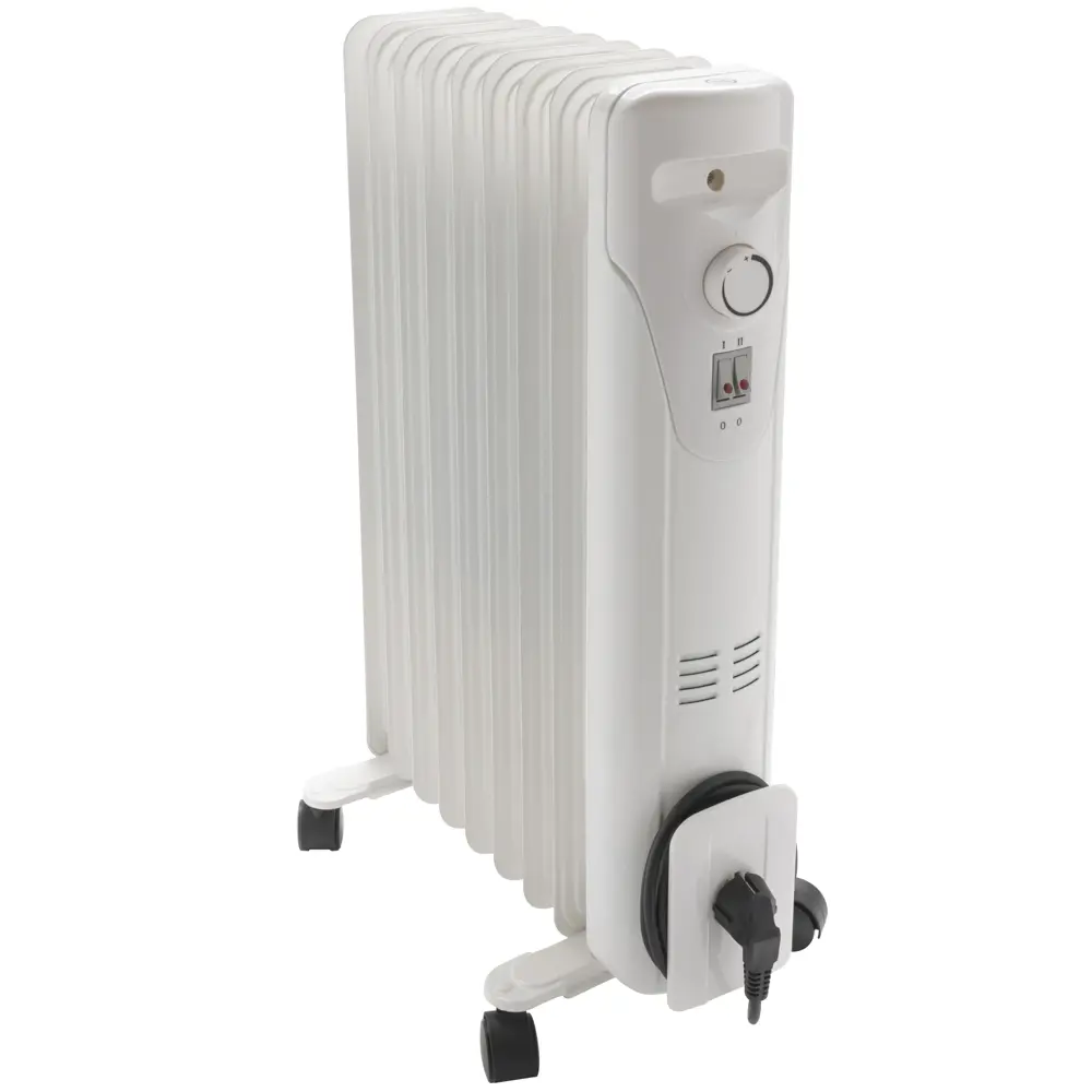 Обогреватель масляный Equation Base с механическим термостатом, 2000 Вт, 9 секций STLM-2028255