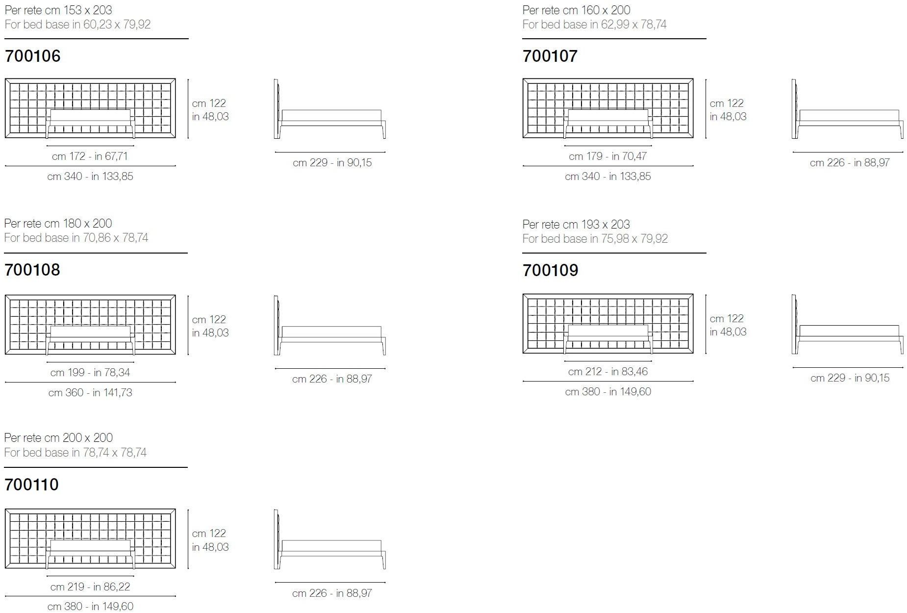 Grilli Двуспальная кровать с тафтинговым изголовьем Zarafa 700106 - Вид №2