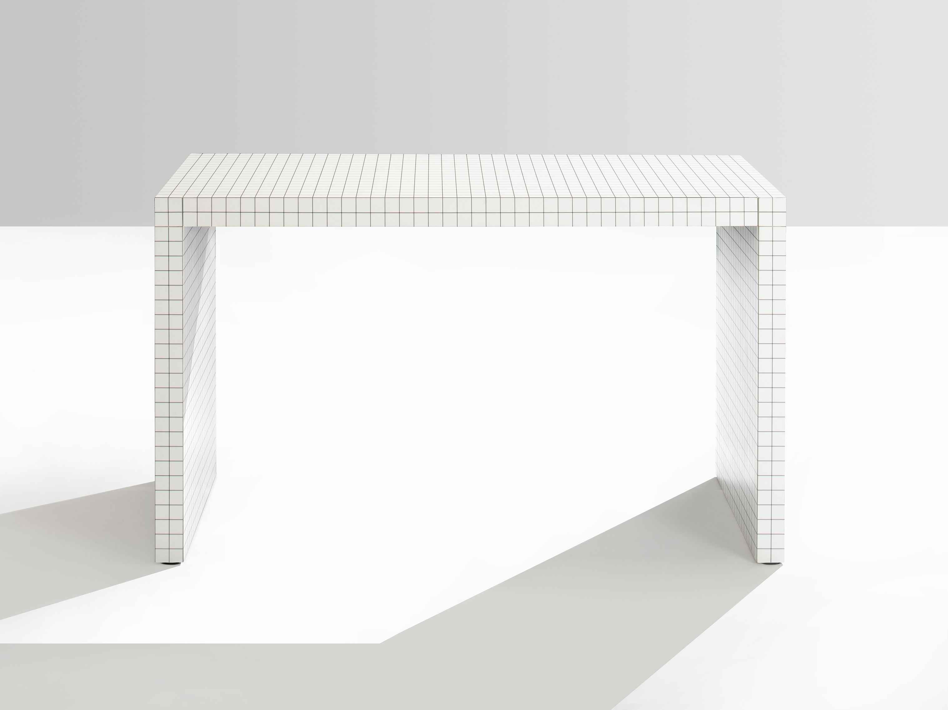 Консольный стол / письменный стол в тамбурато Zanotta Quaderna ARCH-00099800 - Вид №5