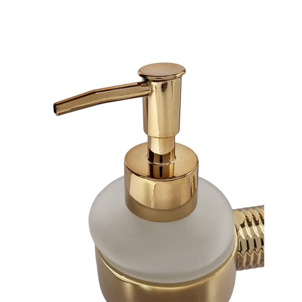 Дозатор для мыла идея стекло/металл золото Santreyd STLM-2094706 - Вид №4