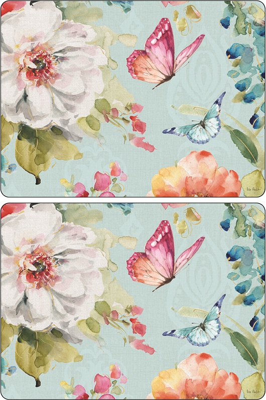 10608497 Pimpernel Набор подставок под горячее Pimpernel "Цветочный ветерок" 40х29см, 4шт Пробка 