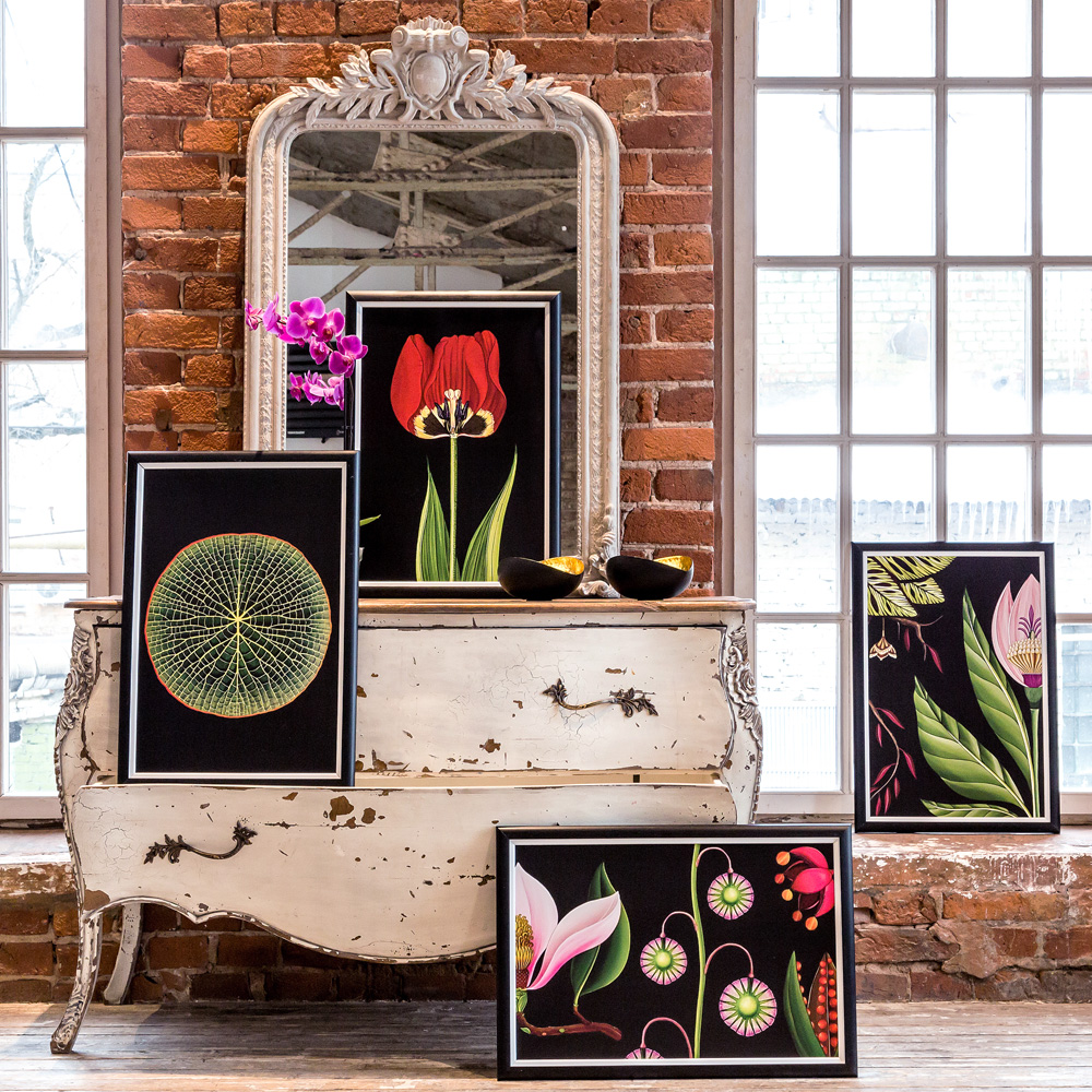 896518676_1818 Арт-постер «Цветочный бал / Ночь» Object Desire  - Вид №1