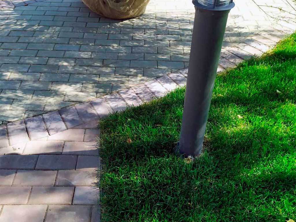 Металлический бордюр 1200*50*45*1,5 компл. ГеоПластБорд GPBST-19 - Вид №13