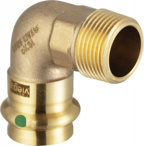 Viega Угольник переходной 90° Sanpress 2214 (127329)