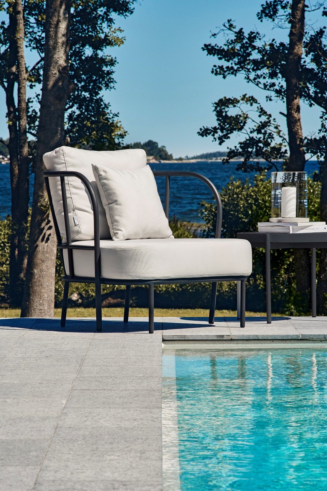 Садовое кресло Sunbrella® с подлокотниками Skargaarden Saltö ARCH-00021074 - Вид №1