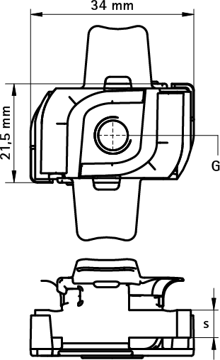 651867008 BIS RapidStrut® Канальные гайки с фиксатором (нерж.) монтаж в профиле Strut walraven  - Вид №1