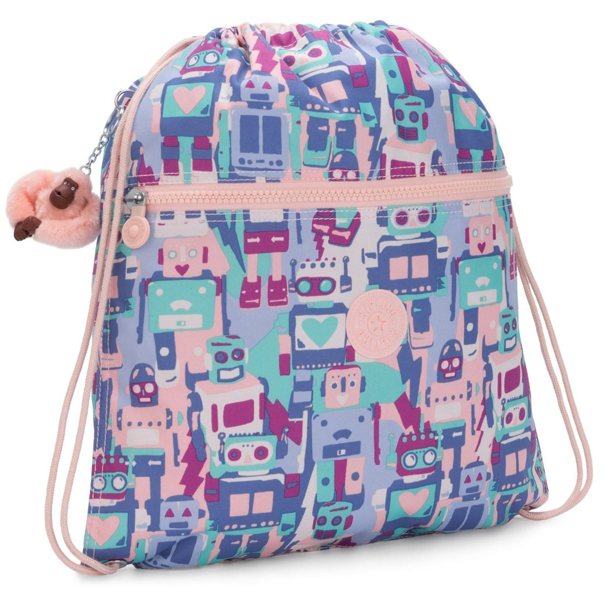 KI563757J Рюкзак-мешок Medium Drawstring Bag Kipling Supertaboo  - Вид №3