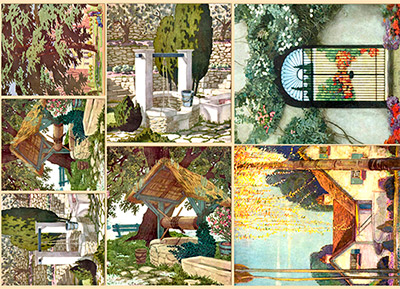 00554 Декупажная карта 30.8 x 44 см "Уютный уголок" Чип-Арт 