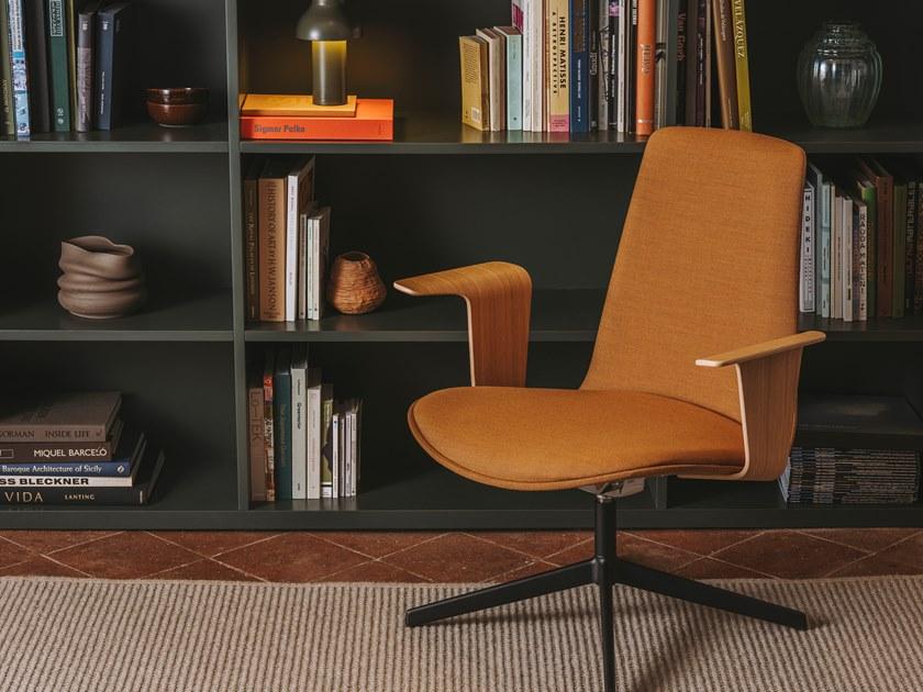 ENEA Кресло из ткани с 4 спицами и подлокотниками Lottus lounge sun-id-1427539 - Вид №9