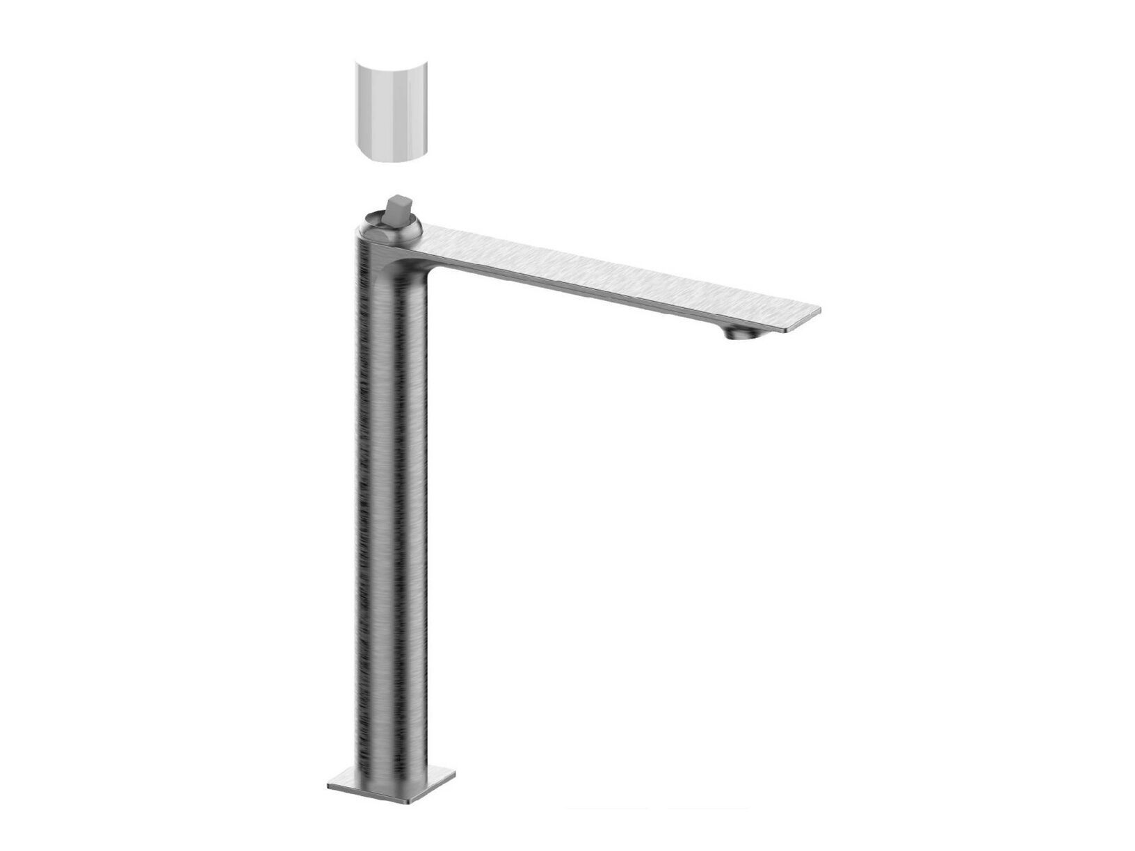 Смеситель для раковины высокого пола с ограничителем расхода Rubinetterie Frattini Narciso S ARCH-00042651