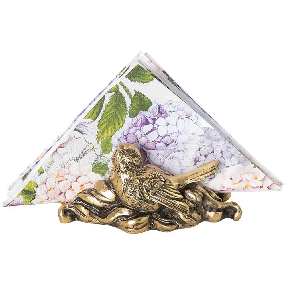 72022 Держатель для салфеток Птичка Бронза BOGACHO 4627179653866 - Вид №6