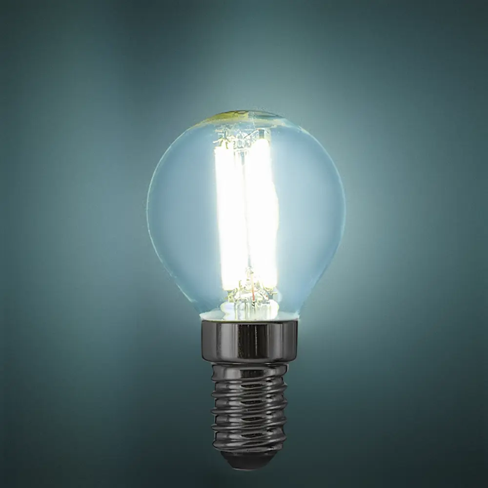 Лампа светодиодная Osram P E14 220/240 В 6 Вт шар 806 лм холодный белый свет 85306991 STLM-2127041  - Вид №2