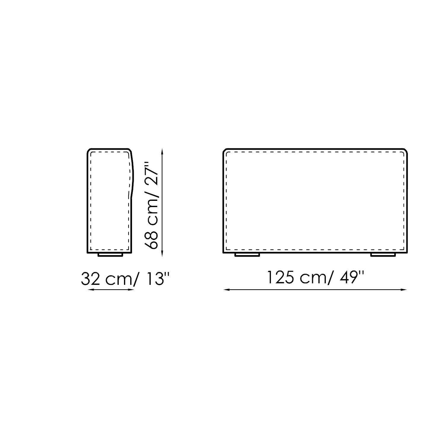 Модульный тканевый диван BONALDO арахис ARCH-00098902 - Вид №57