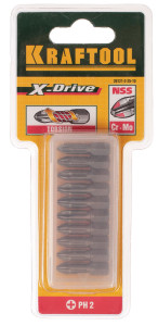 Набор бит KRAFTOOL 26121-2-25-10 1065208