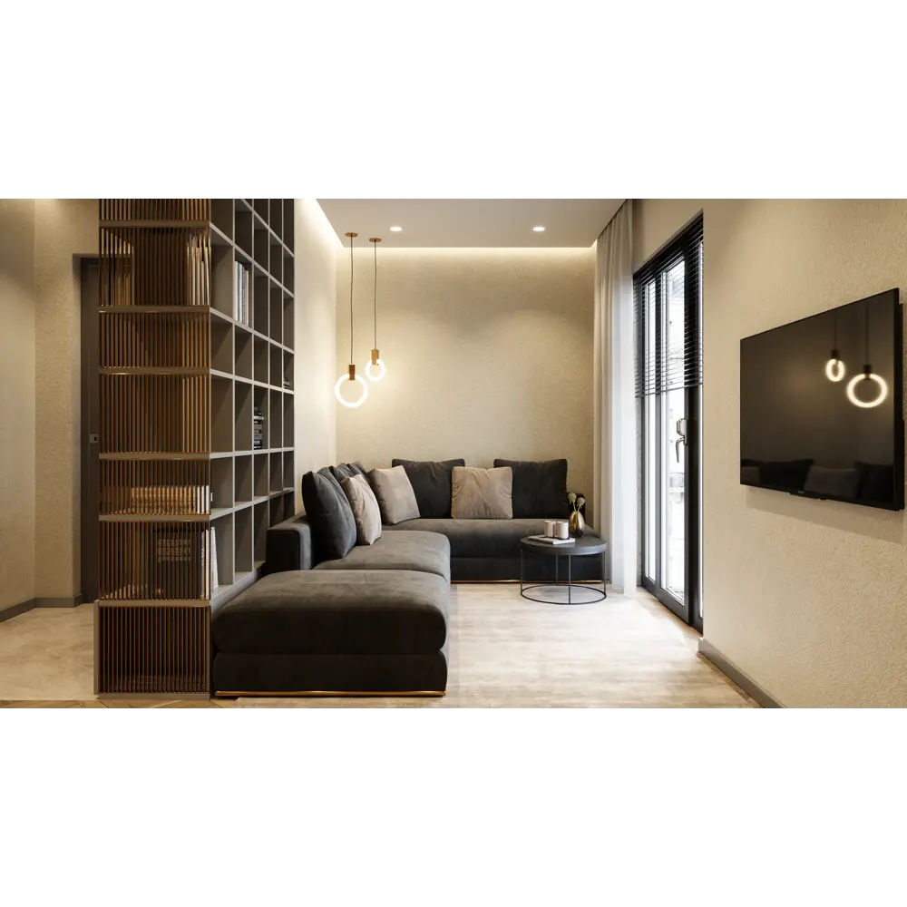 Жидкие обои Silk Plaster Absolute А403 1.1 кг цвет светло-бежевый 82736083 STLM-2173617  - Вид №3