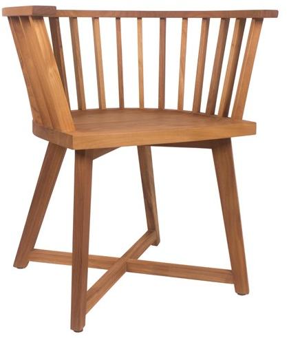 Il Giardino di Legno Садовый стул из дерева с подлокотниками Remix Rmix0375a - Вид №1