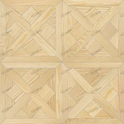 Модульный паркет Da Vinci Лоссанж Ясень Натур (Гладкая) 458х458 мм 2600600127