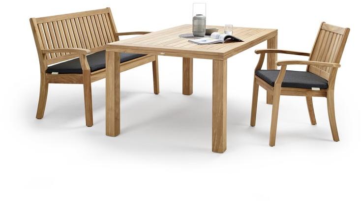 solpuri Садовая скамейка из тика с подлокотниками Windsor sun-id-1347287 - Вид №3