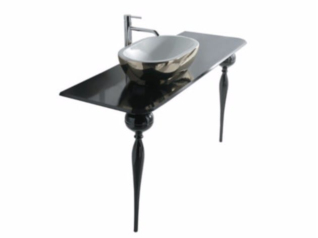 Стеклянная консоль для умывальника Galassia MIDAS ARCH-00089976