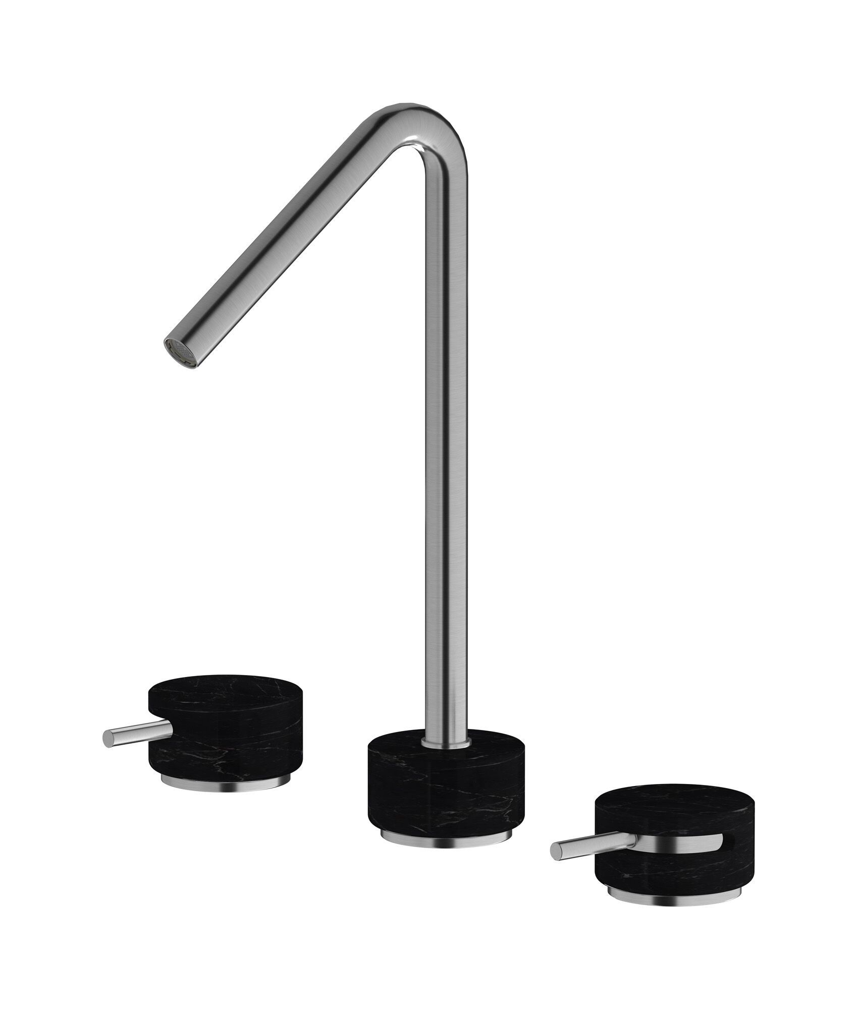 Смеситель для раковины с 3 отверстиями для мраморной столешницы IB мрамор + мрамор Elle ARCH-00068761 - Вид №22