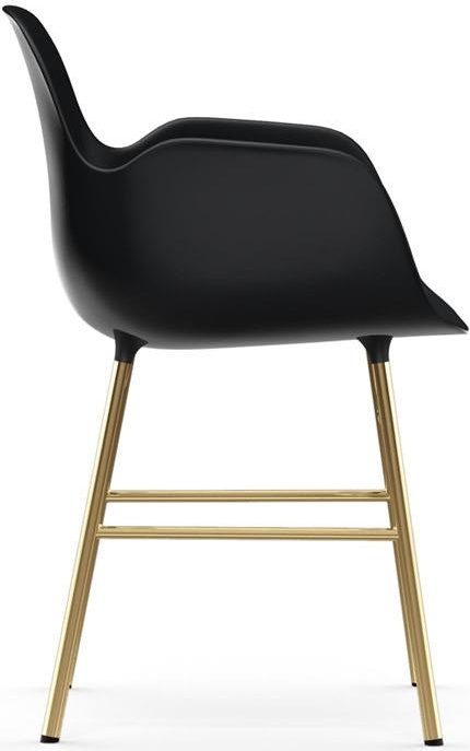 1400914 Кресло Brass Black Normann Copenhagen Form - Вид №2