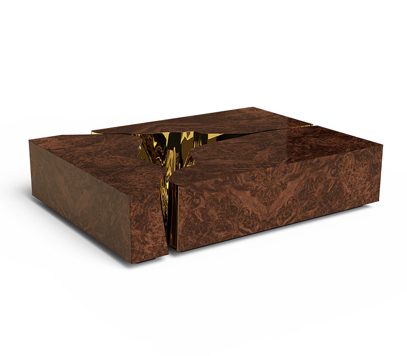 0-178 Центральный стол Lapiaz из орехового дерева Boca Do Lobo 