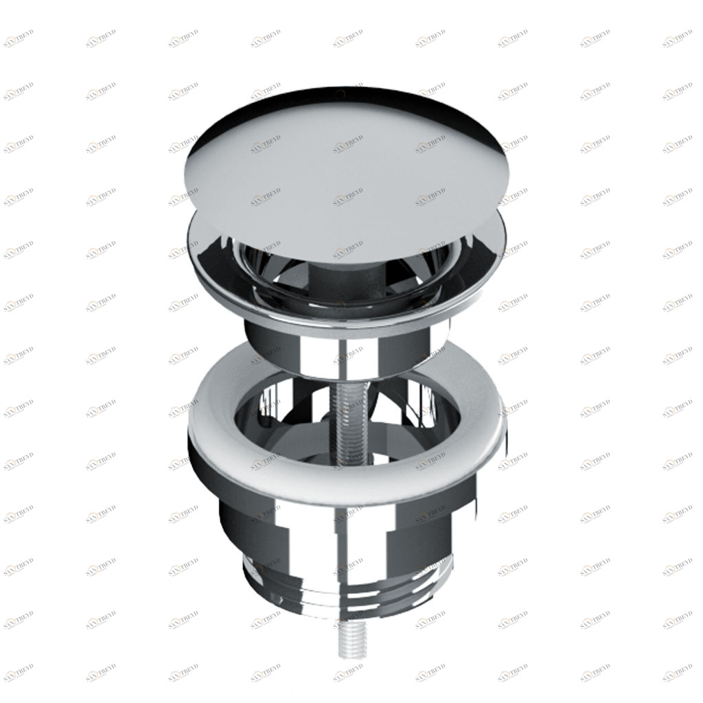 C00-103 C00-103 слив для раковины «Clic-clac» АЛЬЯНС Cristal & Bronze ALLIANCE 