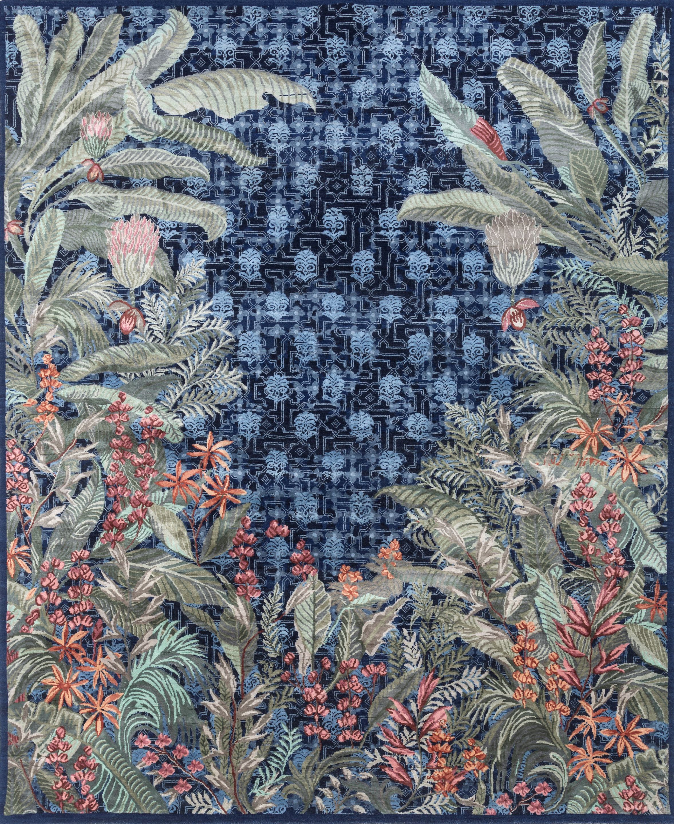Шерстяной ковер ручной работы Jaipur Rugs Inde Rose - Переплетение природы и наследия ARCH-00143805 - Вид №1