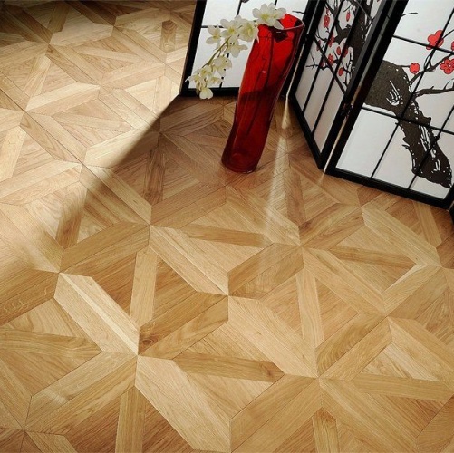 Модульный паркет Coswick Ланже Дуб Селект (Гладкая) 635х635 мм 11161701 - Вид №2