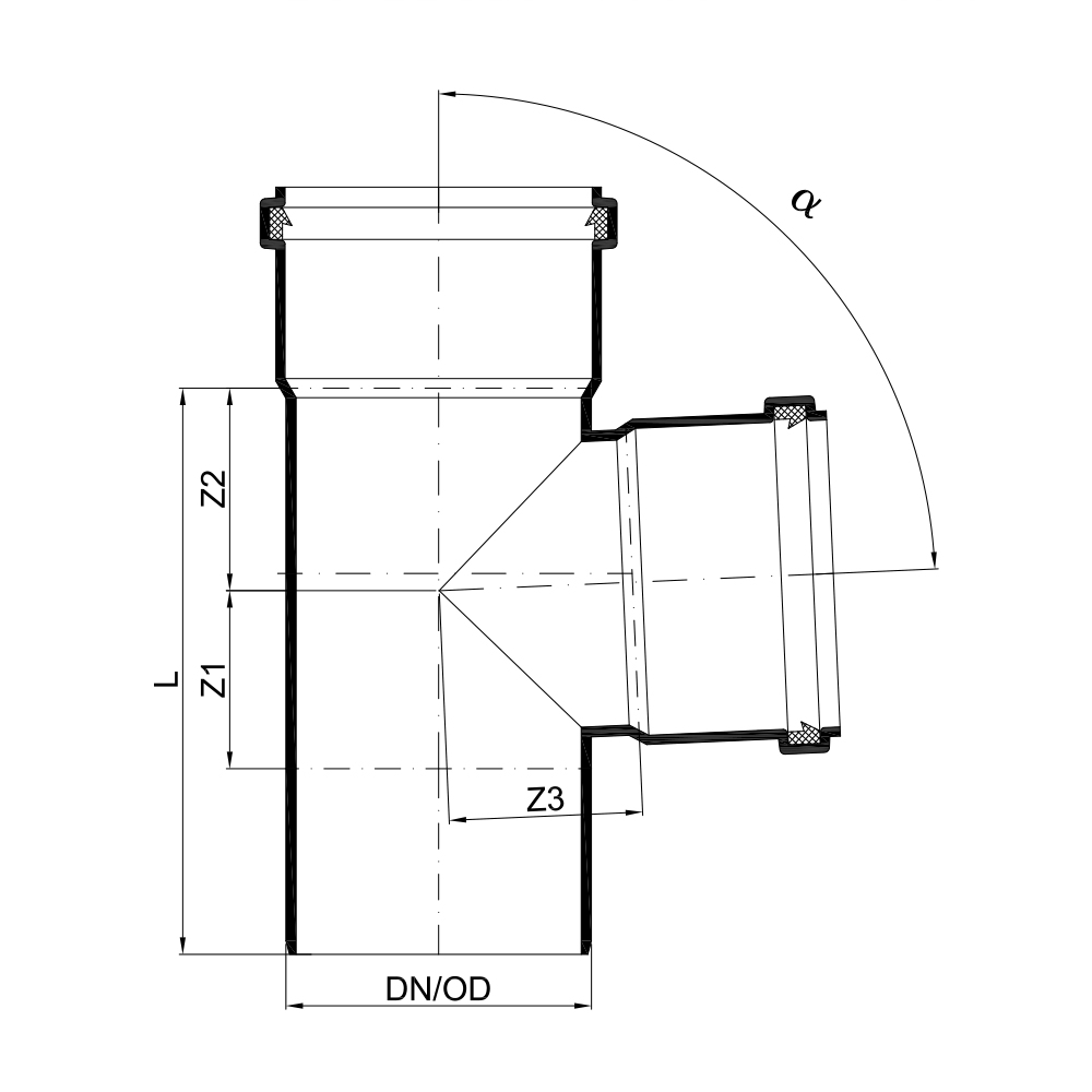 02278 Крестовины Tece  - Вид №2
