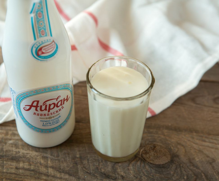 1620 Айран "Кавказский" термостатный Вкусляндия  - Вид №1