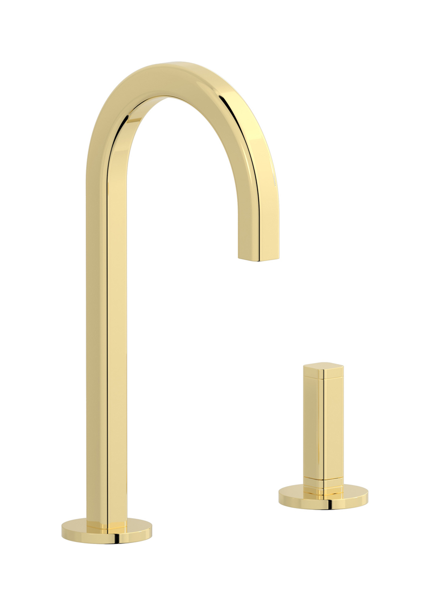 Смеситель для раковины на 2 отверстия WE ARE IB ei394ii_3 Pale Gold Elio