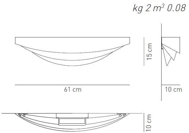 AXOLIGHT Галогенный бра из хромированного металла Uriel sun-id-1478251 - Вид №5