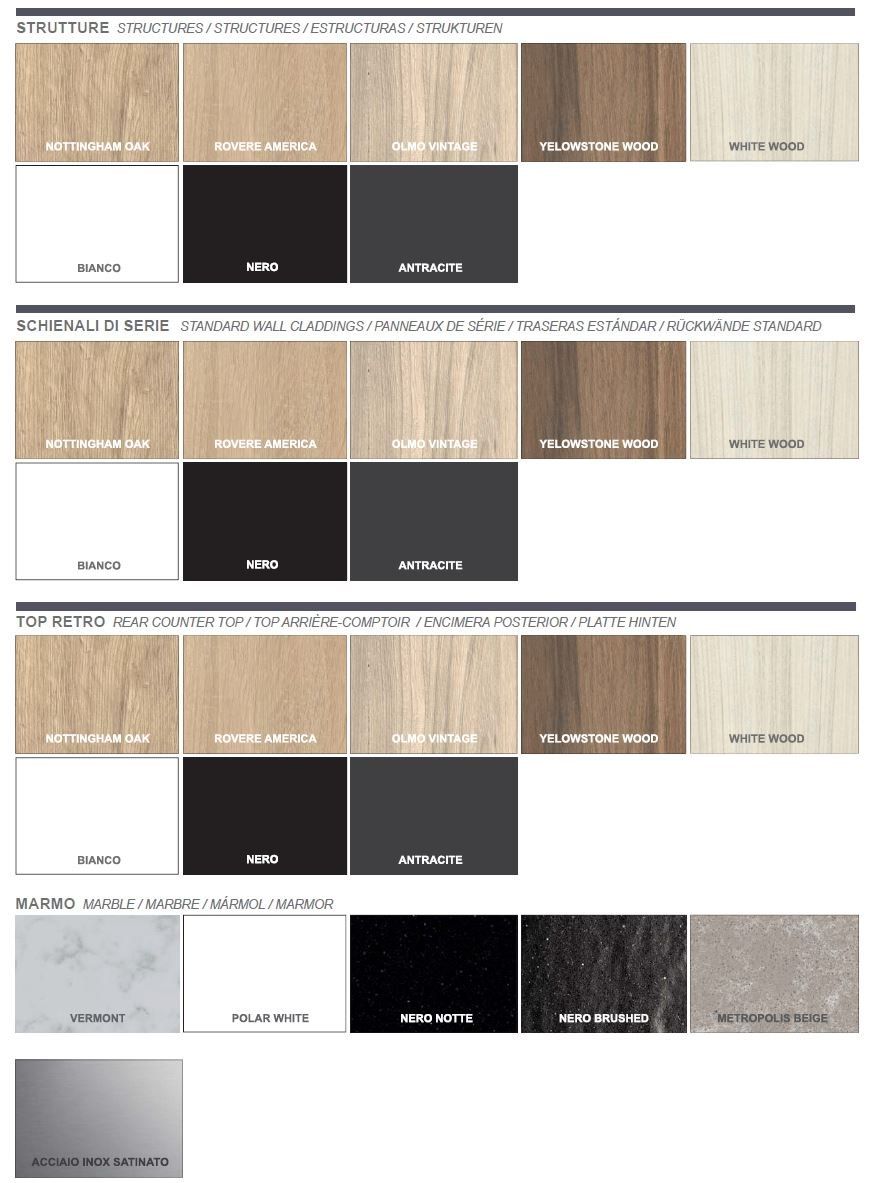 Деревянная напольная стойка дисплея Frigomeccanica Genius ARCH-00129619 - Вид №3