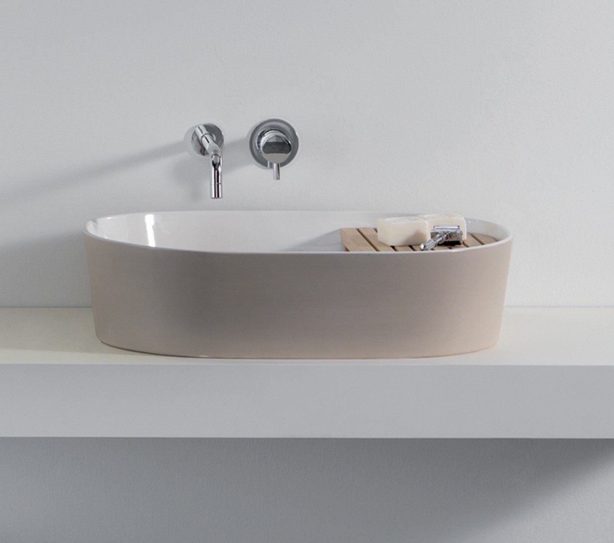 comp_stepbi_AFFAIRS Накладная раковина на столешницу  прямоугольная Ex.T  - Вид №1