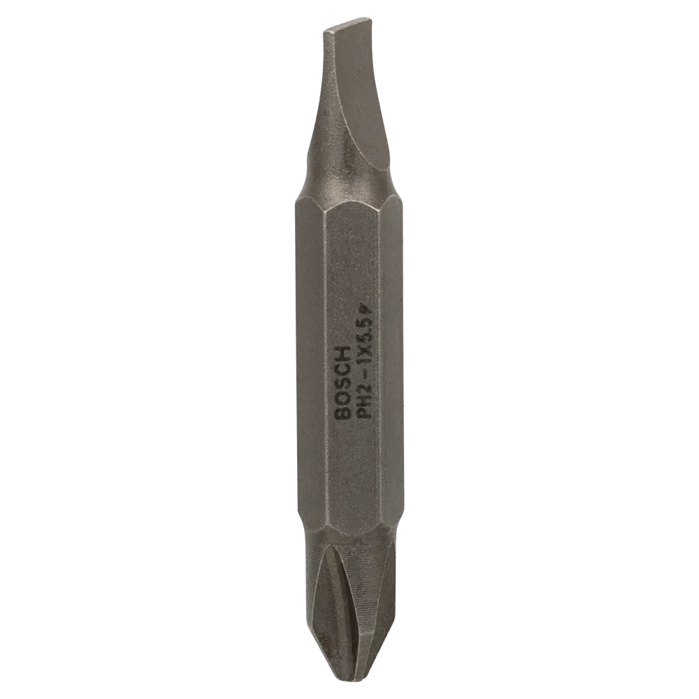 Бита ударная двусторонняя Bosch 2607001738 S1.0x5.5/PH2x45 мм 82147529 STLM-2203019 BOSCH PROFESSIONAL 