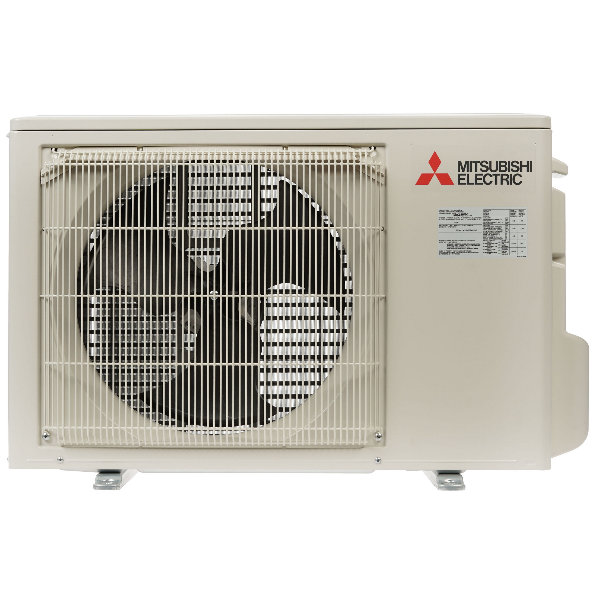 8176392 Кондиционер настенный сплит-система Mitsubishi Electric MSZ-AP35VGK/MUZ-AP35VG белый STDN-0073788 - Вид №5